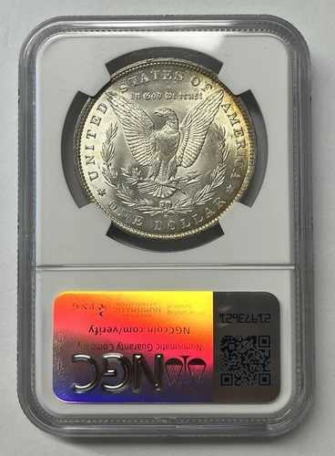1884年 - O MS62 モルガン銀貨