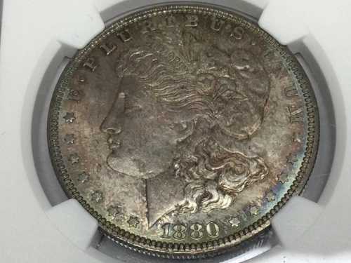 1880年モルガン・ダラー MS63 NGC認定