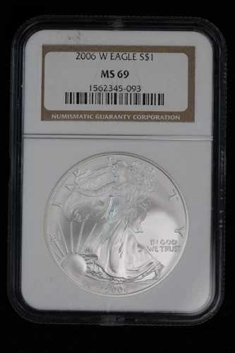 2006-W シルバーイーグル NGC MS-69 37TE