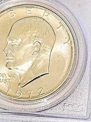 1972-S シルバー アイゼンハワー ドル PCGS MS66
