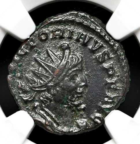 ビクトリヌス。ロマーノ・ガリア皇帝、西暦269年から271年。 ? アントニニアヌス、NGC XF