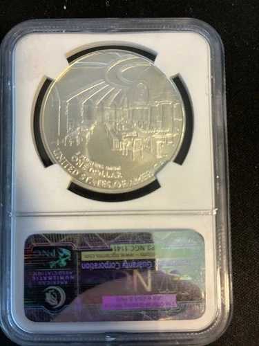 2005年 P ジョン・マーシャル コミッショナー ドル - NGC MS70