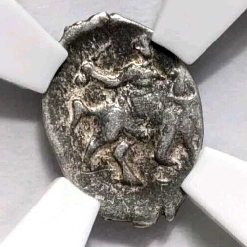 イヴァン4世 ヴァシリエヴィチ ロシア雷帝 NGC XF45 シルバー デンガ 西暦1533-84年 暴君