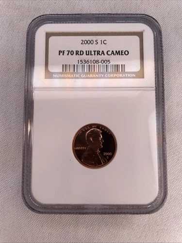 2000-S 1C リンカーン記念館 NGC PF 70 RD ウルトラカメオ
