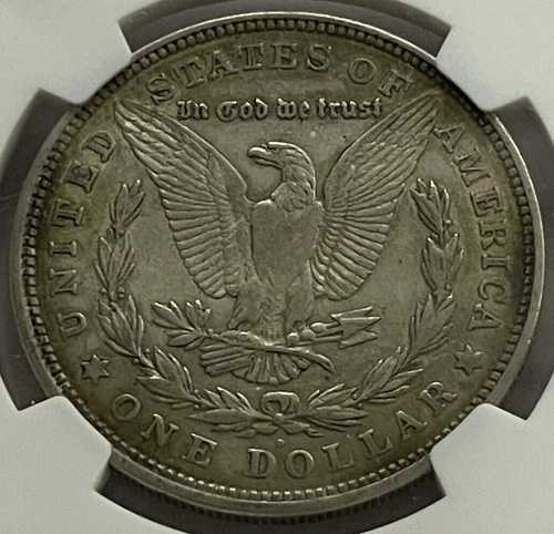 1921-D モルガン銀貨 NGC AU53 米国造幣局