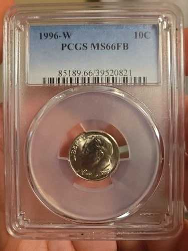 1996-W ルーズベルト ダイム 10セント Ms. 66 37,895円