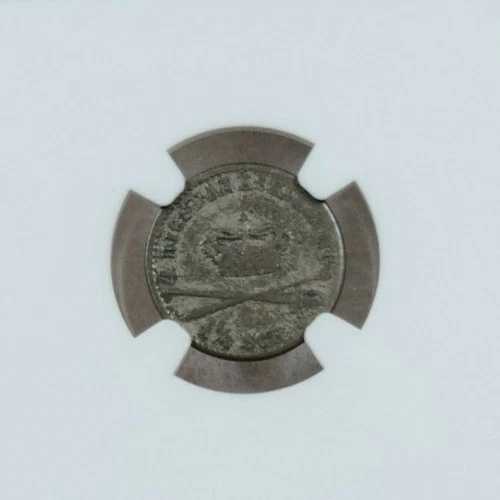 1841年 デンマーク 銀貨 4枚 リグスバンクスキリング 王冠と笏 クリスチャン8世 NGC VF 25
