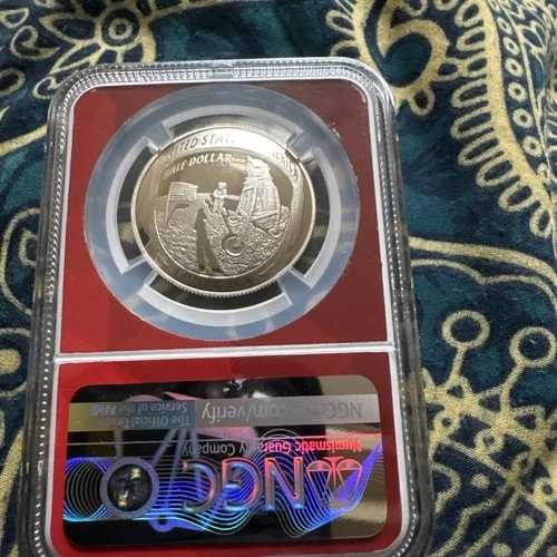 NGC PF 70 ウルトラカメオ アポロ11号 50周年記念 2019年 ハーフドルコイン