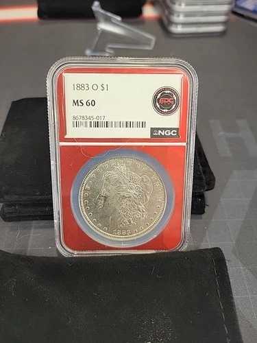 1883 O モルガン銀貨 NGC MS60 EDC コア ニューオーリンズ造幣局 38,610円