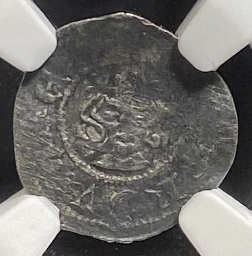 エドワード3世 1344-1351 イングランド 銀貨 ハーフペニー 1/2P S-1557 1327-1377 NGC VF
