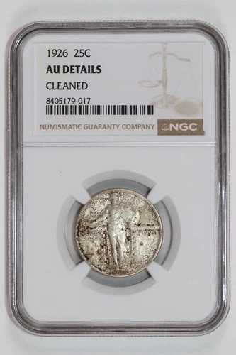 1926年 スタンディング リバティ クォーター NGC AU 詳細