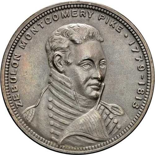 1906 CO HK-336 SC$1 南西探検隊 パイクスピーク NGC UNC 発見マウント 撤去