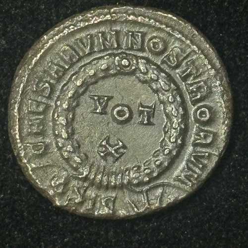 コンスタンティヌス 2 世古代ローマ AE ヌムス コイン (AD 316 ～ 340)