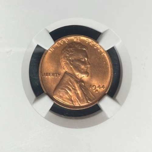 1944-S リンカーン ウィート セント ~ NGC MS 67 RD ~美しいコイン~REF#78-021