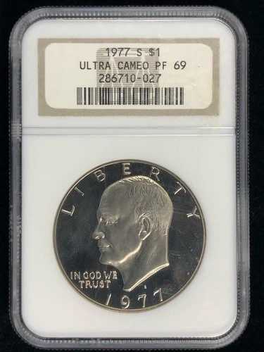 1977 S アイゼンハワー IKE CLAD ドル NGC PF69 ウルトラ カメオ。 UCAM DCAM PR69 SKU 2370 38,610円