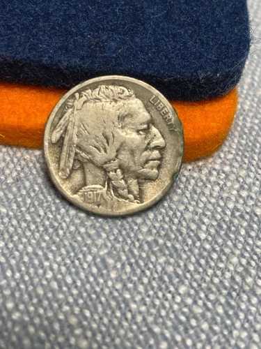 (#1014127) バッファロー・ニッケル：1917年 S. Fine