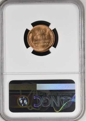 1945-D 1C RD リンカーン小麦 1セント NGC MS67RD 8671254-050