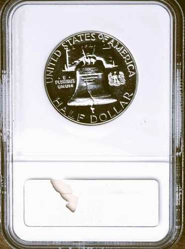 1962年 フランクリン ハーフダラー NGC PF-68 エクセレントコイン、素晴らしい価値