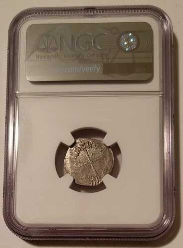 リヴォニア ヨハン フライターグ (1483-94) シルバー シリング ウェンデン ミント AU55 NGC