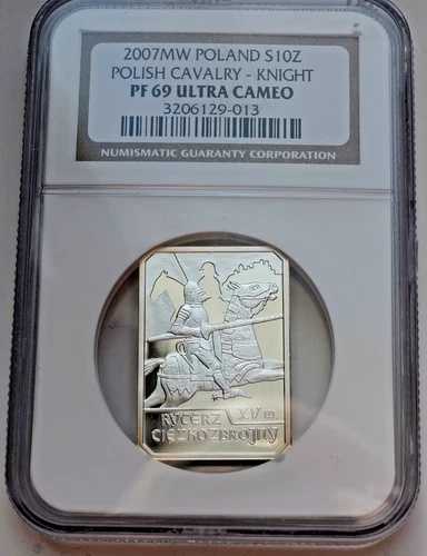 2007年10月10日、ポーランド騎兵隊の歴史、騎馬騎士 NGC PF 69