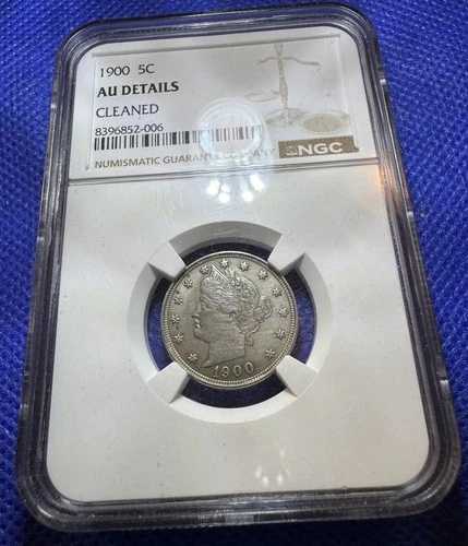 1900年 リバティヘッド V ニッケルチョイス ほぼ未使用 AU NGC 40,040円