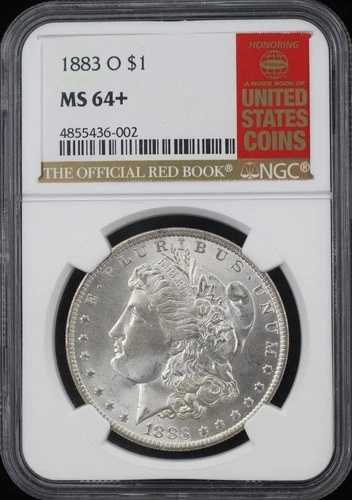 1883-O モルガン・ダラー 1ドル NGC MS64+ (PQ066)