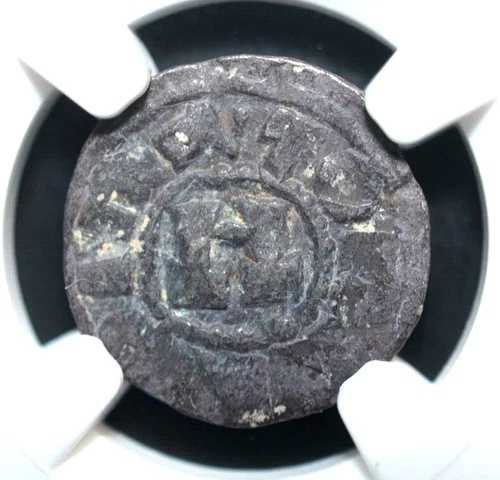 イタリア デナロ (1039 - 1125) ルッカ エンリコ、NGC 認定、(190)
