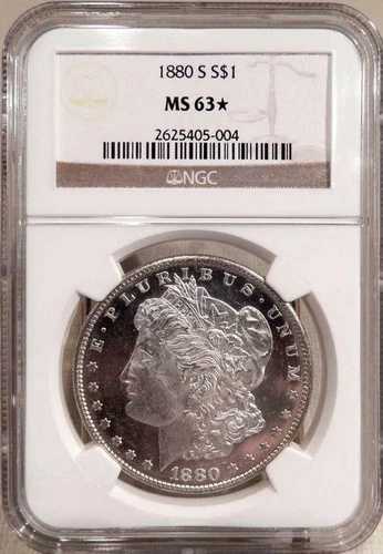 1880 S MS 63*