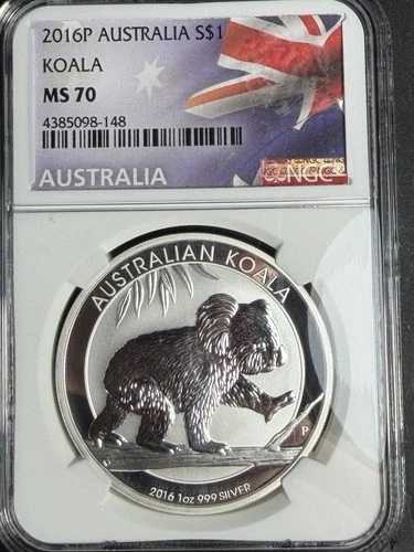 2016-P、NGC MS70 オーストラリアコアラ 51,480円