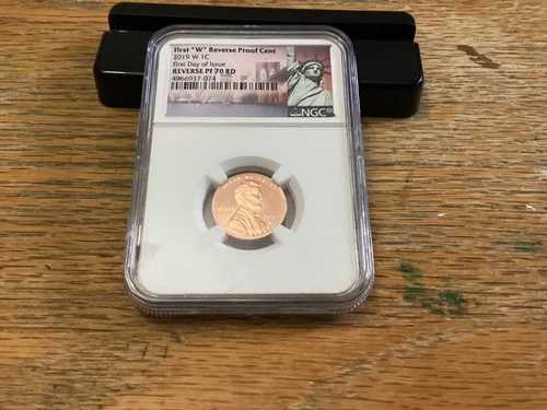2019 W リバース プルーフ リンカーン セント NGC PF70 RD FDOI