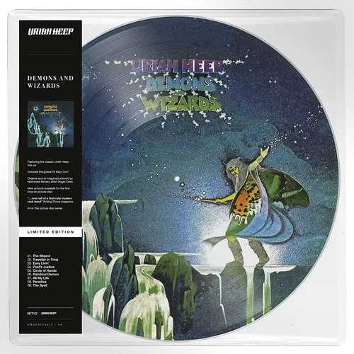 ユーライア・ヒープ『デモンズ・アンド・ウィザーズ』（ビニールレコード）12インチ・アルバム・ピクチャー・ディスク（限定版）