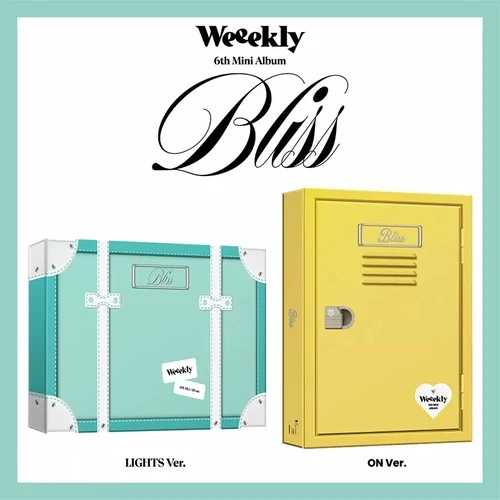 WEEEKLY [BLISS] 6th ミニアルバム CD+フォトブック+ステッカー+スタンド+カード2枚+POB