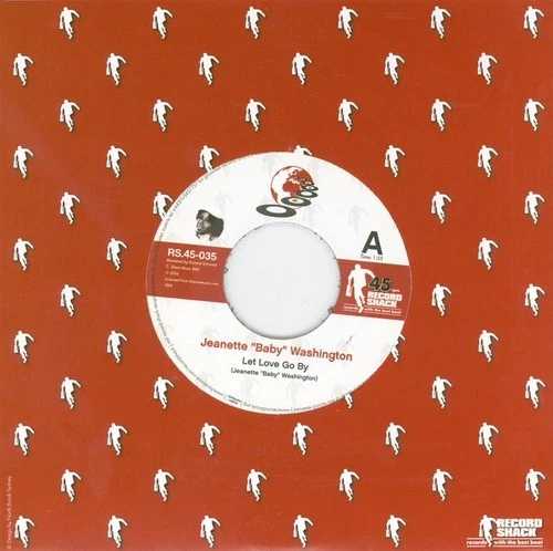 ジャネット・“ベイビー”・ワシントン - Let Love Go By / Honey Child、7インチ(レコード)