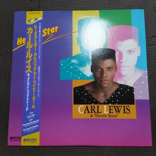 12インチ カール・ルイス/ヒーズ・ア・スター/カム・バック・マイ・ベイビー・ガール 日本盤 12RL-0001