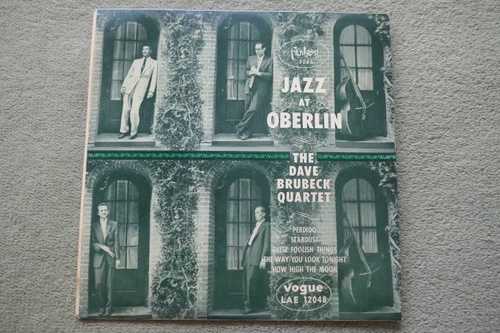 デイヴ・ブルーベック・カルテット ? ジャズ・アット・オバーリン LP ? 英国 1957年 モノラル 新品