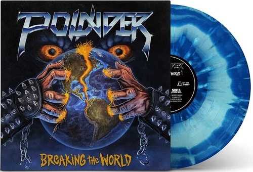 パウンダー『Breaking the World』（ビニールレコード）12インチ・アルバム カラービニール（英国輸入盤）