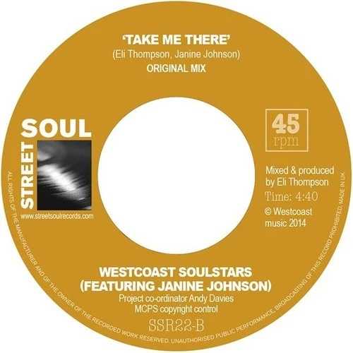 ウエストコースト・ソウルスターズ - Take Me There、7インチ（レコード）
