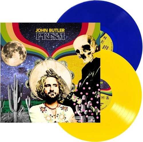 ジョン・バトラー - PRISM - Blue & Yellow [New Vinyl LP] Explicit, Yellow, Blue, Color