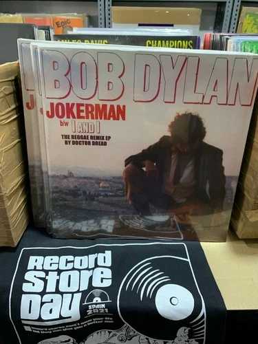ボブ・ディラン LP ジョーカーマン 白黒 I And I RSD 2021