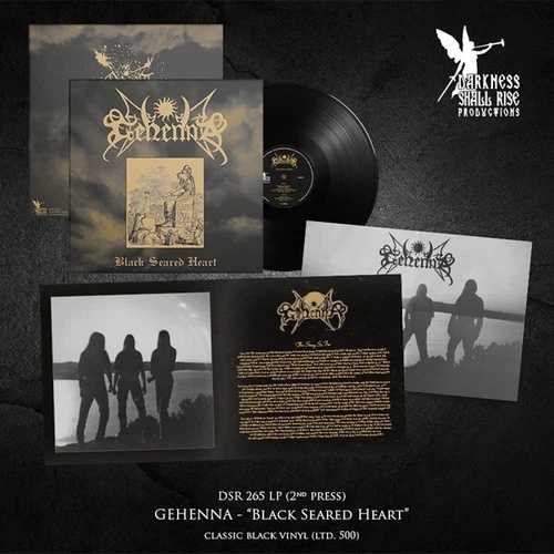 ゲヘナ ブラック・シアード・ハート（ブラック・ビニール 2nd プレス）ビニール LP