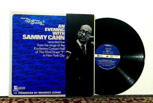 サミー・カーンとの夕べ、LP 1978 - レア - NM レコード - ジャズ