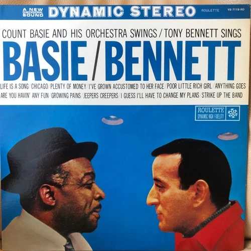 カウント・ベイシー - カウント・ベイシー・スウィングス / トニー・ベネット・シングス / VG+ / LP、アルバム
