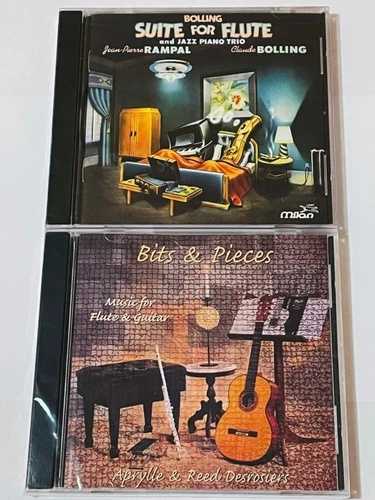 Aprylle & Reed Desrosiers の Bits Pieces Music For Flute and Guitar の新 CD + ボーナス!