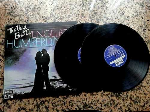 エンゲルベルト・フンパーディンクのベスト盤 レコード盤 デッカ 2LPセット 1968年コレクション