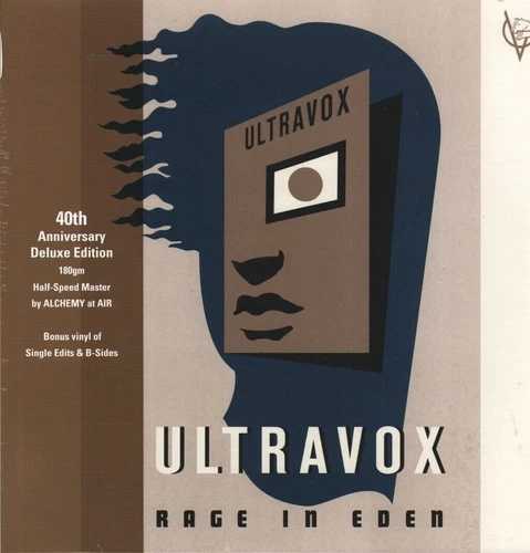 Ultravox レイジ イン エデン 40 周年記念 Doppio Vinile LP 180 Gr Nuovo e Sigillato