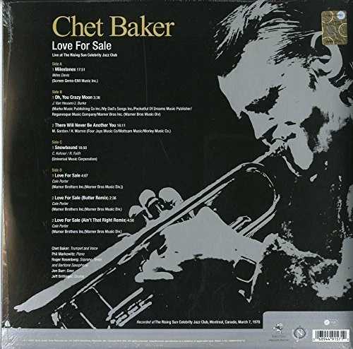 ラブ・フォー・セール - ライヴ・アット・ザ・ライジング・サン・セレブリティ・クラブ（2LP、180グラム・ビニール）、ネブラスカ州