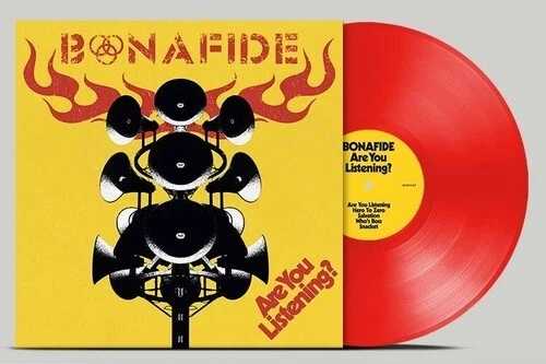 ボナファイド - Are You Listening? - Red [新品LPレコード] カラーレコード、レッド