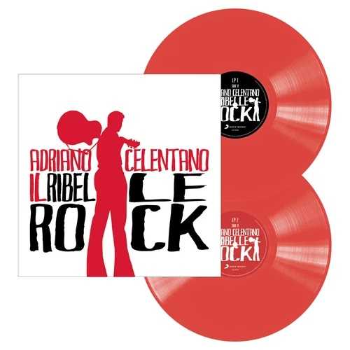 アドリアーノ・チェレンターノ - The Rebel Of Rock! (2022) 2LP レッド・ビニール
