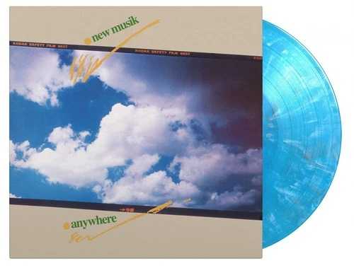 NEW MUSIK - Anywhere 2021 Dutch 180 Gram Blue Marbled Vinyl 2 LP Set 新品