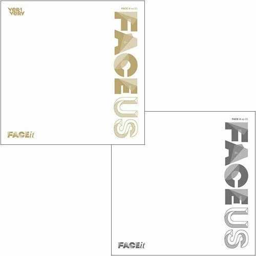 VERIVERY [FACE US] アルバム 2 Ver SET 2CD+2 フォトブック+5 カード+写真+マーク+その他